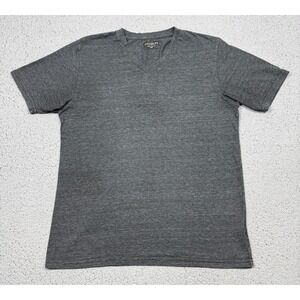 Goodlife Shirt Mens Large Gray V-Neck Tri-Blend Tagless Tee Made In USA